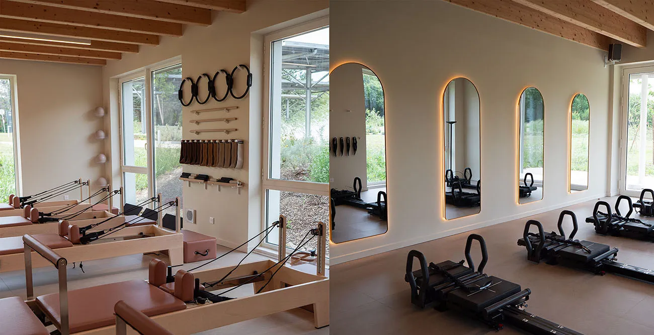 Séance de Pilates Reformer au studio Gigi Club